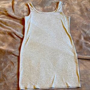 Comfortable grey dress